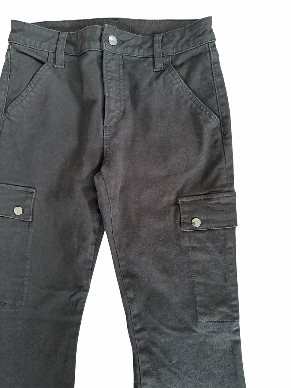 Joe's Jeans Black Frankie Mid-Rise Bootcut - Picture 2 of 4